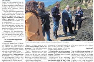 Des sorties pour découvrir le monde des algues – Ouest France St-Malo 22/04/2023